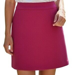 J.Crew Pink Textured Mini Skirt Size 8‎ Preppy Chic Classic Workwear Barbiecore